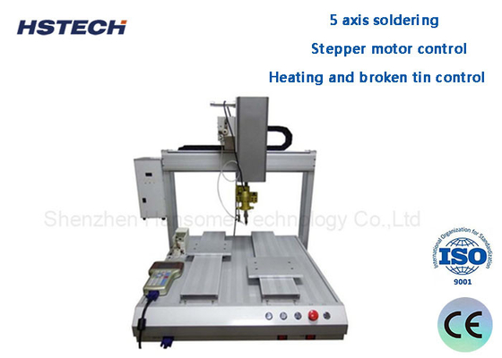 قیمت خوب ربات سولدر SMT دسکتاپ برای مونتاژ PCB با محور چرخش آنلاین