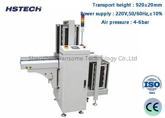 قیمت خوب ثبات ساختار فولاد ضد زنگ 250mm / 330mm تجهیزات بارگیری PCB با کنترل Mitsubishi PLC آنلاین