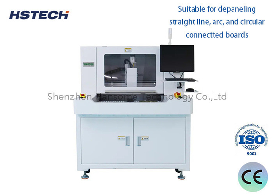 قیمت خوب RM-F328 ماشین روتر صنعتی برای PCB Depaneling با پلتفرم دوگانه آنلاین