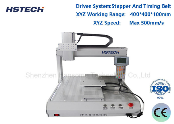 قیمت خوب دستگاه توزیع چسب اپوکسی Teach Pendant Step Motor با دستگاه خلاء 4Axis آنلاین