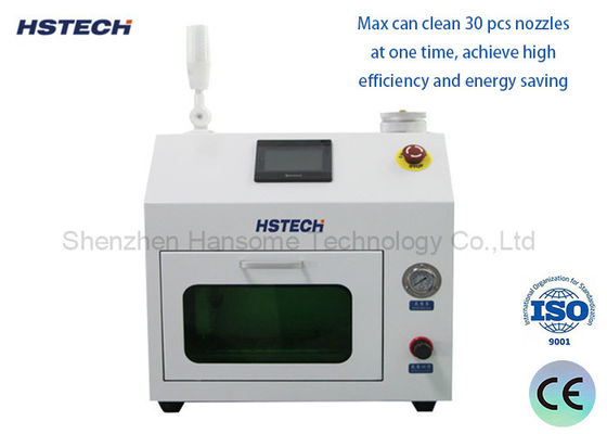 پاک کننده نوزل SMT HS-800 w/ PLC Touch Screen & Green Color Cover