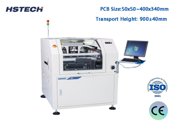 قیمت خوب GKG SMT Stencil Printer Machine پنجره عملیات برج نور 0.01mm دقت چاپگر استنسل خودکار آنلاین