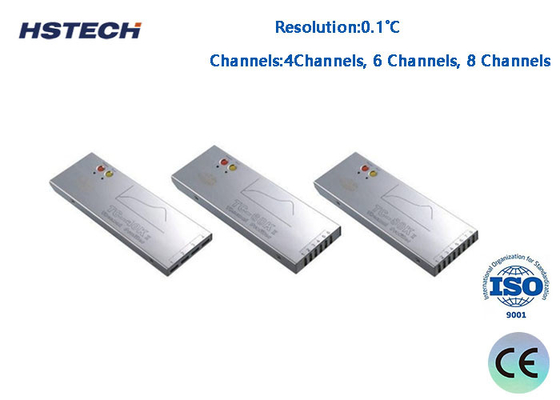 قیمت خوب 4 6 8 کانال های K نوع مانیتور ثبت پروفایل حرارتی 3.6VDC آنلاین