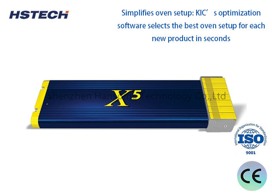 قیمت خوب KIC X5: 9 کانال استاندارد نوع K ترموکوپل پروفیلر حرارتی با کابل USB آنلاین