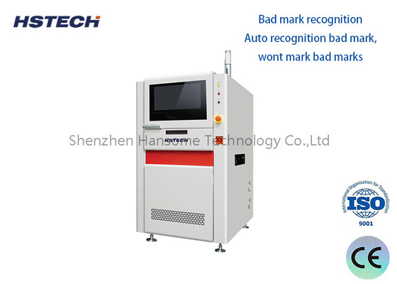 قیمت خوب CCD پیشرفته علامت گذاری نقطه مکان بارکد خواندن تجهیزات PCB دستکاری با لیزر CO2 آنلاین