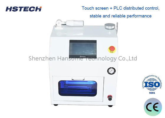 قیمت خوب PLC Touch Screen SMT Nozzle Cleaner HS-800 با پوشش رنگ سبز آنلاین