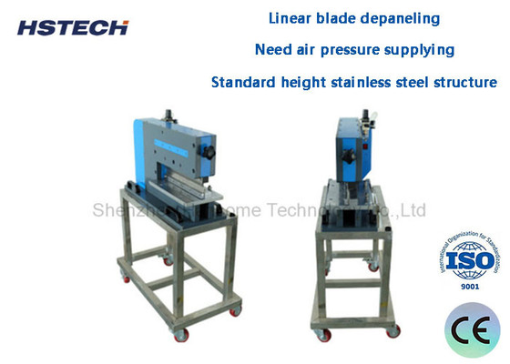 قیمت خوب V Cut Ultra Low Stress Guillotine PCB Depaneling Machine ماشین جدا کردن صفحه های PCB آنلاین