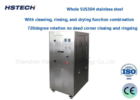 قیمت خوب SUS304 فولاد ضد زنگ SMT ماشین تمیز کردن استنسیل الکل حلال آب HS-600 آنلاین