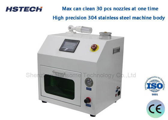 قیمت خوب صفحه لمسی PLC پوشش رنگ سبز SMT تمیز کننده نوزل برای 01005 0201 اجزای HS-800 آنلاین