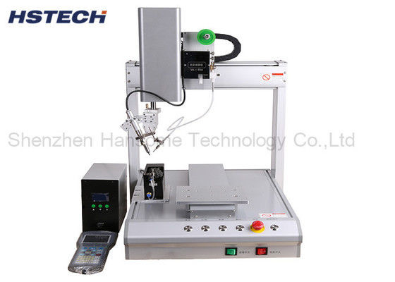قیمت خوب موتور مرحله ای 4 محور دستگاه سولدر کردن تک محور با آویز آموزشی LCD آنلاین