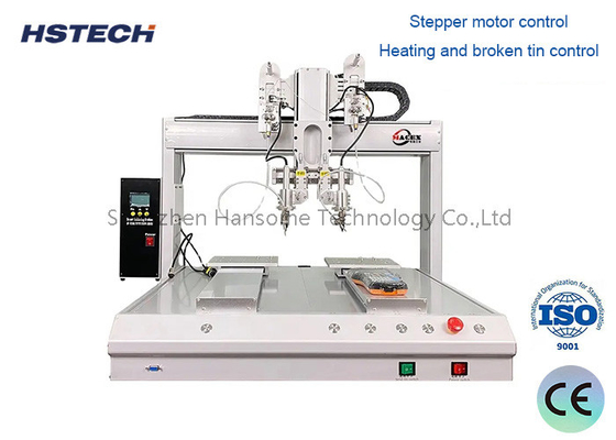 قیمت خوب X/Y/Z/R چرخش 4 محور ربات جوش خودکار برای جوش PCB و کابل آنلاین