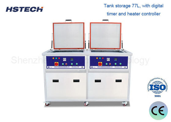 قیمت خوب دستگاه تمیز کردن فوق صوتي SUS فولاد ضد زنگ 77L با قدرت گرمایش 3000W آنلاین