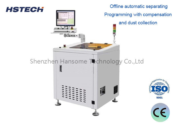 قیمت خوب واحد پلت فرم 60000RPM برنامه نویسی PC ماشین جدا کننده PCB Depaneling آنلاین