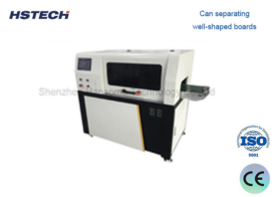 قیمت خوب 300kW PCB Depaneling Router با PLC و کنترل صفحه لمسی CAB جدا کننده تیغه آنلاین