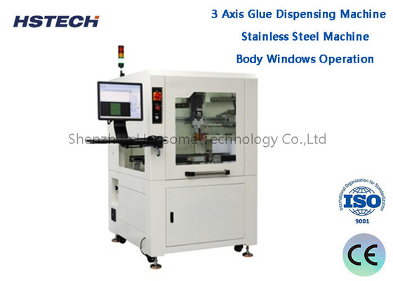 قیمت خوب دستگاه پخش چسب بصری با دقت بالا با کنترل صفحه LCD با سرعت بالا HS-VD331 آنلاین
