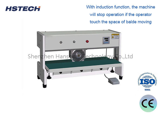 قیمت خوب 600mm برش طول دستگاه PCB Depaneling با پرده نور و CAB Blade آنلاین