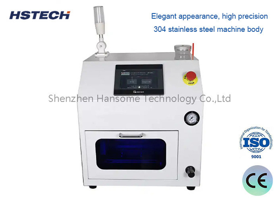قیمت خوب تجهیزات تمیز کننده نوزل SMT HS-800 با صفحه لمسی PLC و پوشش سبز آنلاین