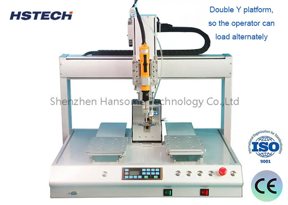 قیمت خوب سرعت بالا 4 محور پیچ قفل کردن Mach. w / واحد تغذیه 500 * 300 * 300 * 100mm آنلاین