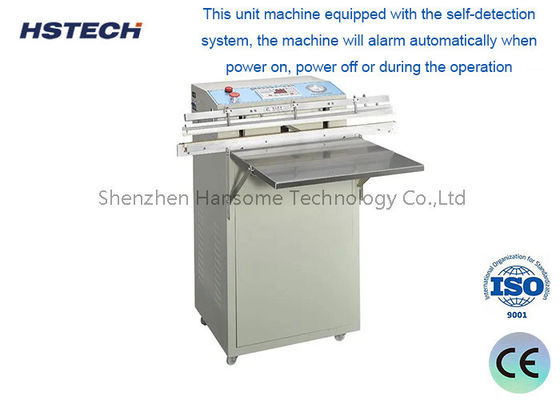 قیمت خوب دستگاه بسته بندی خلاء ایستاده در کف با خود تشخیص، ارتفاع تنظیم آنلاین