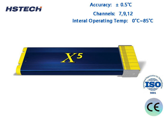 قیمت خوب KIC X5 پروفیلر حرارتی 9 کانال / 12 کانال استفاده از داده های USB خواندن KIC پروفیل حرارتی آنلاین
