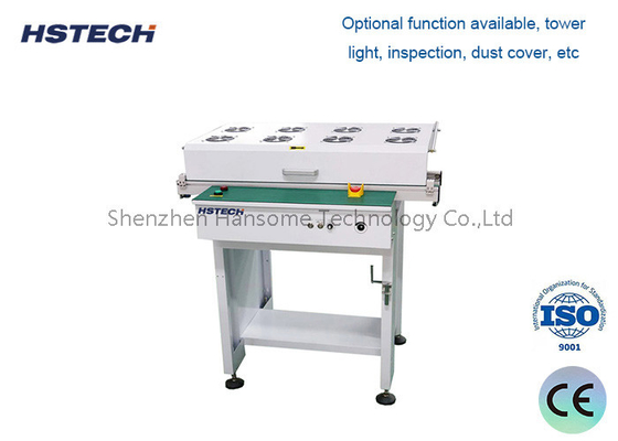 قیمت خوب کانویر PCB با فن های خنک کننده، نوع کمربند سبز، نوع رولر، نوع بافر PCB آنلاین