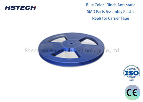 قیمت خوب رول های پلاستیکی SMD آبی 13 اینچی قابل سفارشی برای نور LED و قطعات الکترونیکی آنلاین