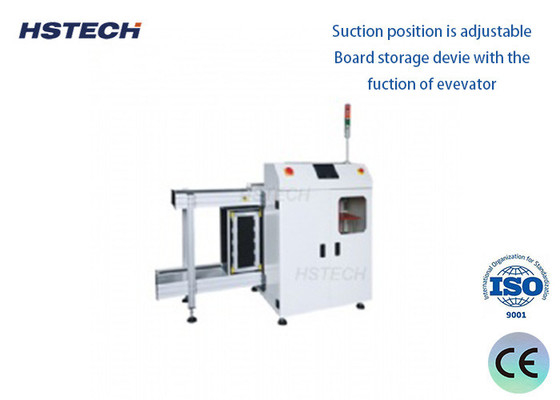 قیمت خوب ساختار آلومینیومی کنترل PLC پاناسونیک PCB Bare Board Destacker با کمربند حمل ESD آنلاین