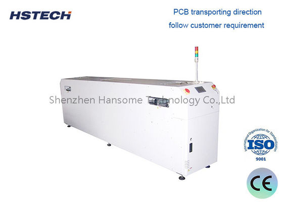قیمت خوب تجهیزات انتقال PCB نوار نقاله شاتل PLC کنترل شده با موتور پله ای SMT آنلاین