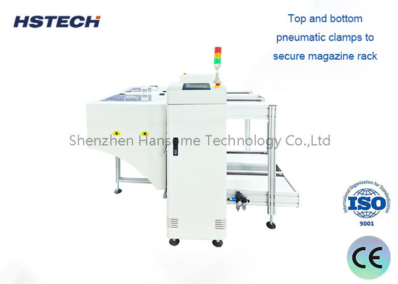 قیمت خوب دو ریل Unloader کار آسان Smt عمودی Unloader Pcb Ng OK Unloader با صفحه لمسی آنلاین