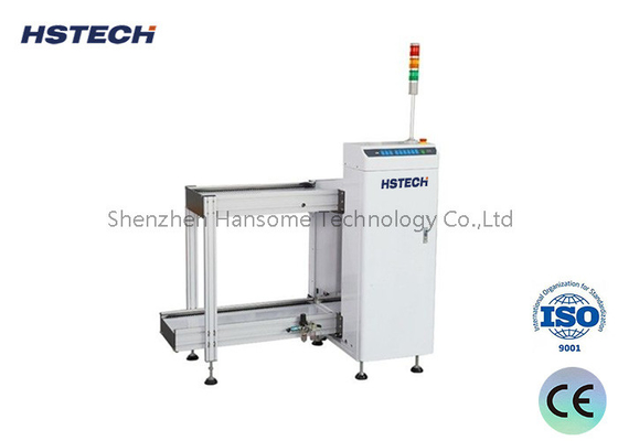 قیمت خوب PCB Pusher 3 رنگ نشان می دهد SMT مجله Loader عملیات جلویی آنلاین