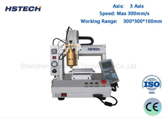 قیمت خوب دستگاه توزیع چسب 3 محور PUR با سرعت 300mm / s و دقت تکرار 0.02mm آنلاین