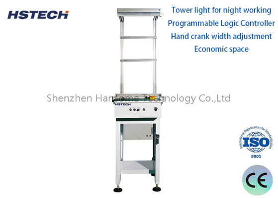 قیمت خوب دستگاه 1500mm PCB با ESD رنگ سبز میز کار تنظیم سرعت SMEMA آنلاین