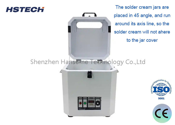 قیمت خوب دستگاه آمیزی کاملاً خودکار SMT Solder Paste Mixer Multi-Functional Solder Paste Machine برای خط مونتاژ PCB آنلاین