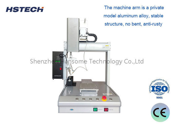 ربات سولدرینگ خودکار OEM برای سولدرینگ نقطه ای / کشیدن 520 * 585 * 800mm