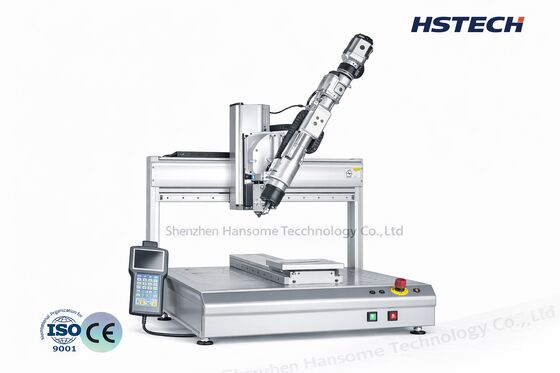 قیمت خوب دستگاه توزیع PCB با راهنمای دید خودکار با چسب AB برای مونتاژ PCB آنلاین