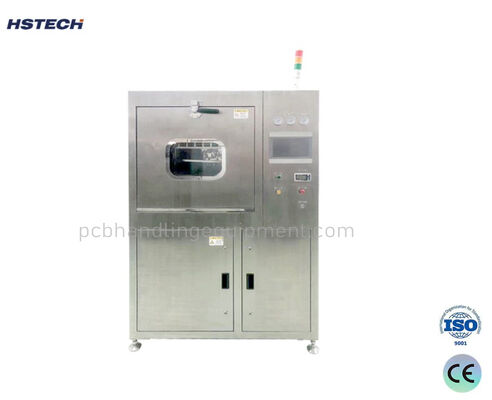 قیمت خوب دستگاه تمیزکننده PCBA آفلاین صفحه لمسی با سیستم نوار اسپری اتصال دهنده سریع آنلاین