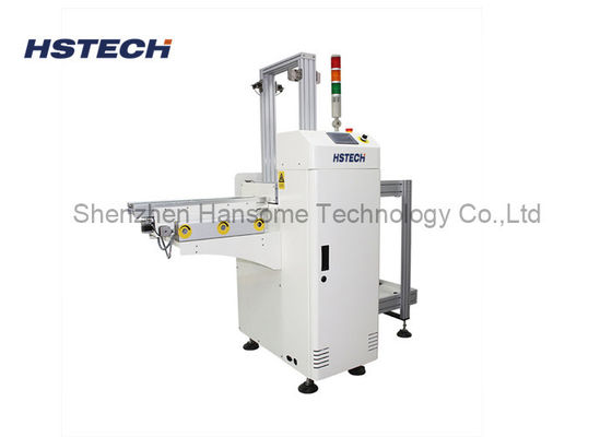 قیمت خوب 90W ترمز موتور درایو PCB Unloader با ساختار خط حمل و نقل کمربند و سرعت تنظیم شده برای خطوط SMT آنلاین