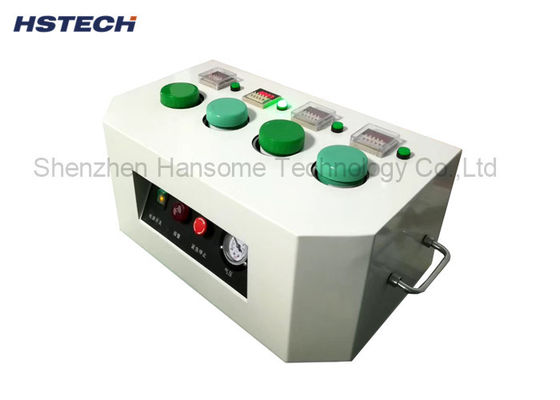 قیمت خوب تامین هوا ماشین خمیر پودر رنگ سفید 4 مخزن کار AC 110V / AC220V 50/60Hz آنلاین