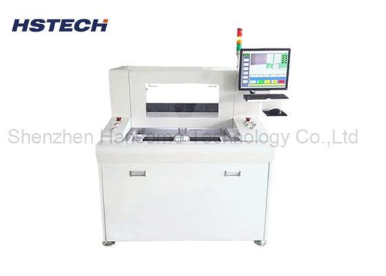 قیمت خوب دستگاه روتر PCBA دو پلتفرم 4 محوره دستگاه جداکننده خودکار PCB با تشخیص CCD آنلاین