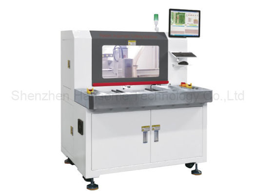 قیمت خوب ماشین جدا کننده PCB 2000W 4 Aixs Offline Dual Platform کنترل سیستم پنجره آنلاین